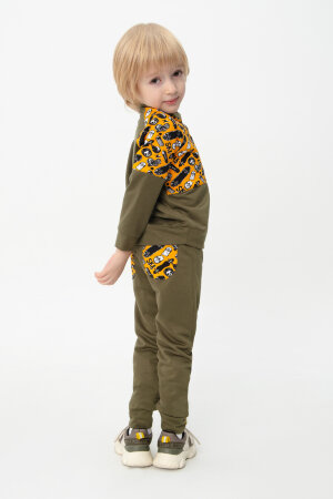 Костюм с брюками для мальчика Скейт хаки