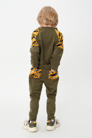 Костюм с брюками для мальчика Скейт хаки