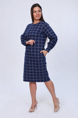 Платье женское 4499 синий