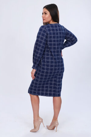 Платье женское 4499 синий
