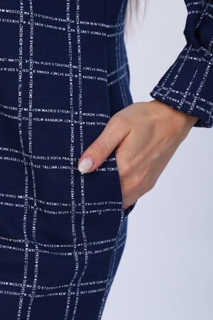 Платье женское 4499 синий