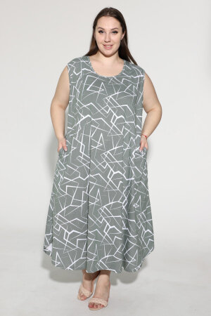 Сарафан Николь -зеленый СГ-05