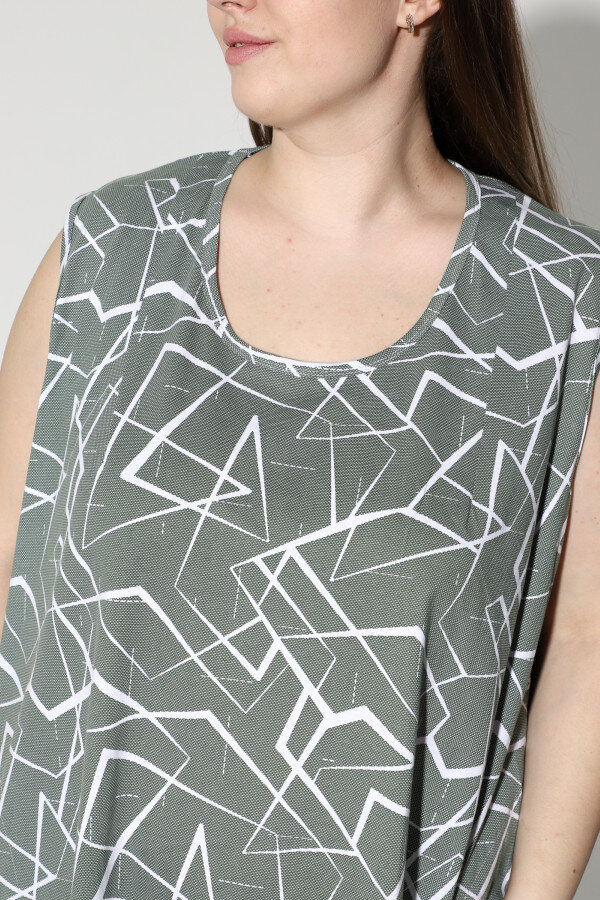 Сарафан Николь -зеленый СГ-05