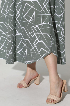 Сарафан Николь -зеленый СГ-05