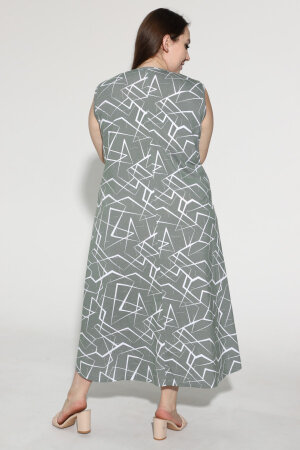 Сарафан Николь -зеленый СГ-05