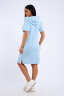 Платье женское ЕПЛ-1067 голубой
