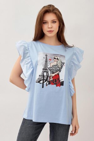 Футболка женская Париж 8595
