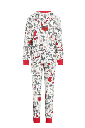 Детская пижама с брюками Удача молочный