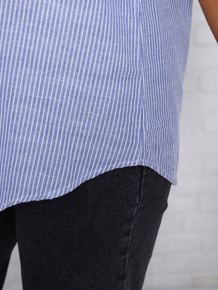 Блузка Варвара-1 голубой