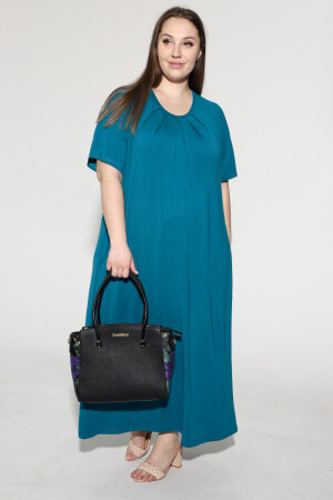 Платье Юленька - бирюза ПГ - 010-2