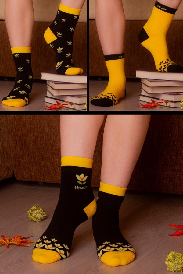 Носки Тюльпан женские плюш