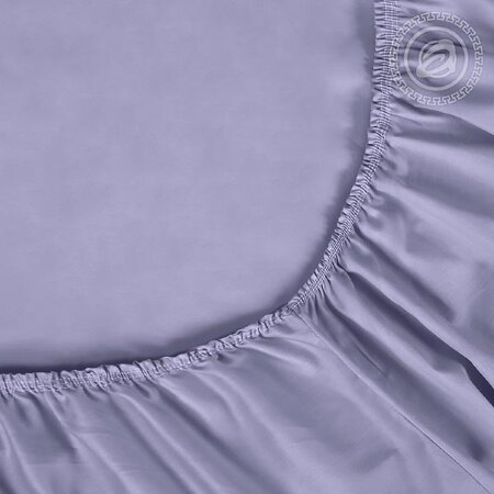 Простыня на резинке, сатин