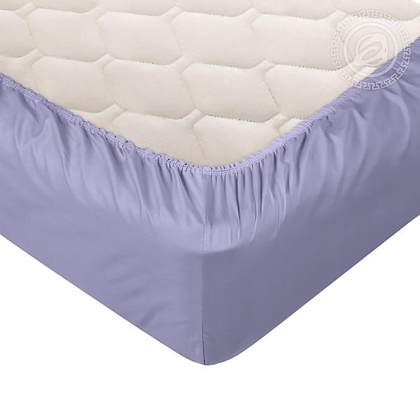 Простыня на резинке, сатин