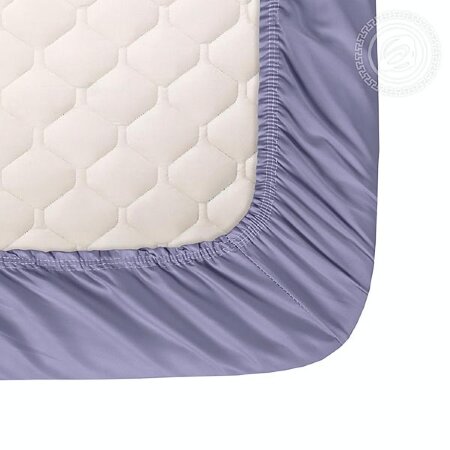 Простыня на резинке, сатин