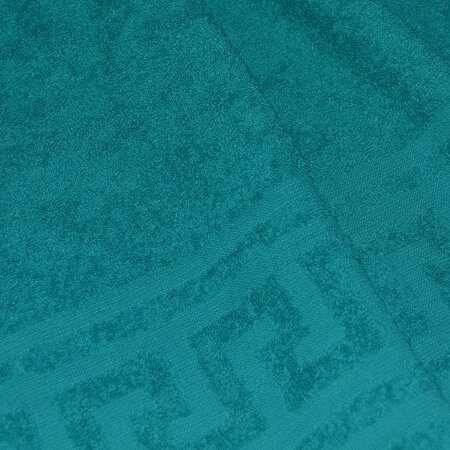 Полотенце махровое Сине-зеленый, 380 г/м2