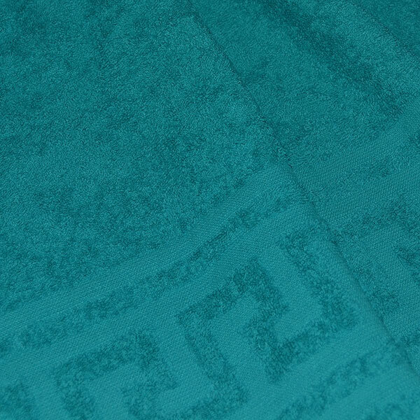 Полотенце махровое Сине-зеленый, 380 г/м2