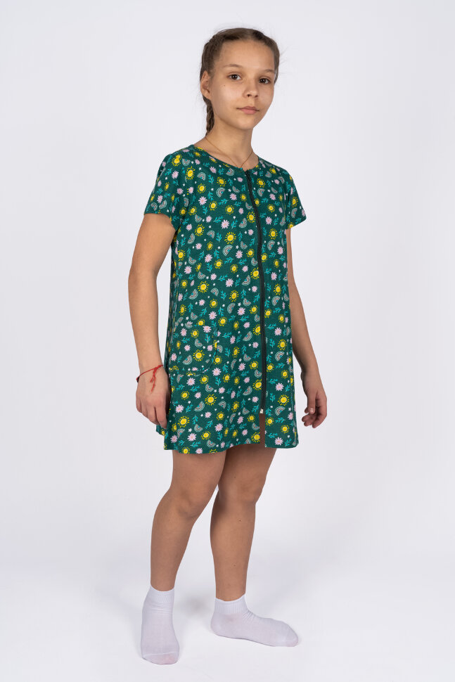 Халат для девочки 720 солнечная полянка