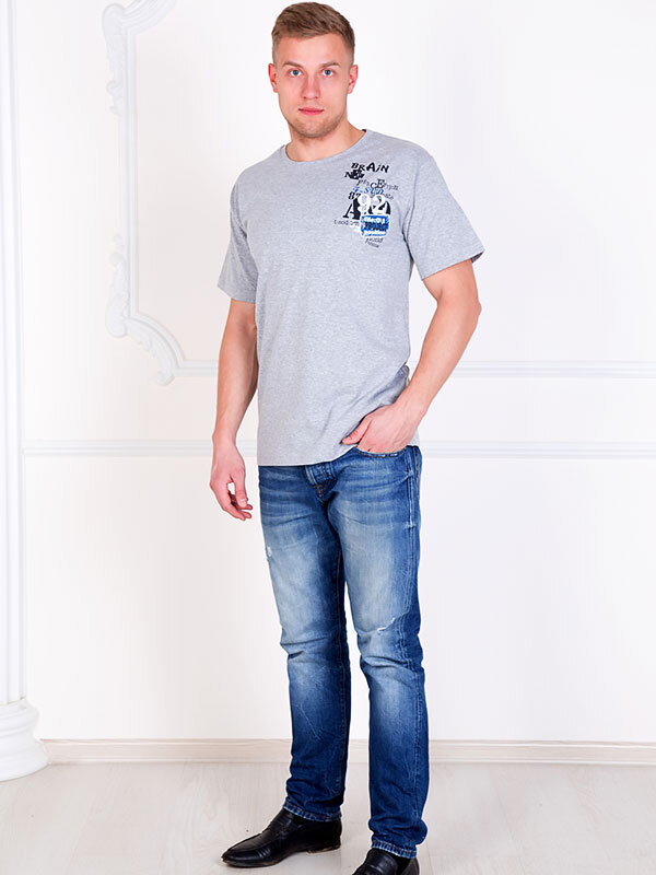 Футболка мужская с принтом 1175