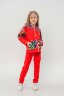 Детский костюм с брюками спортивный Фиджи красный