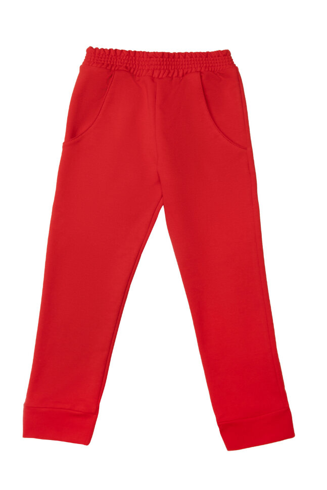 Детский костюм с брюками спортивный Фиджи красный