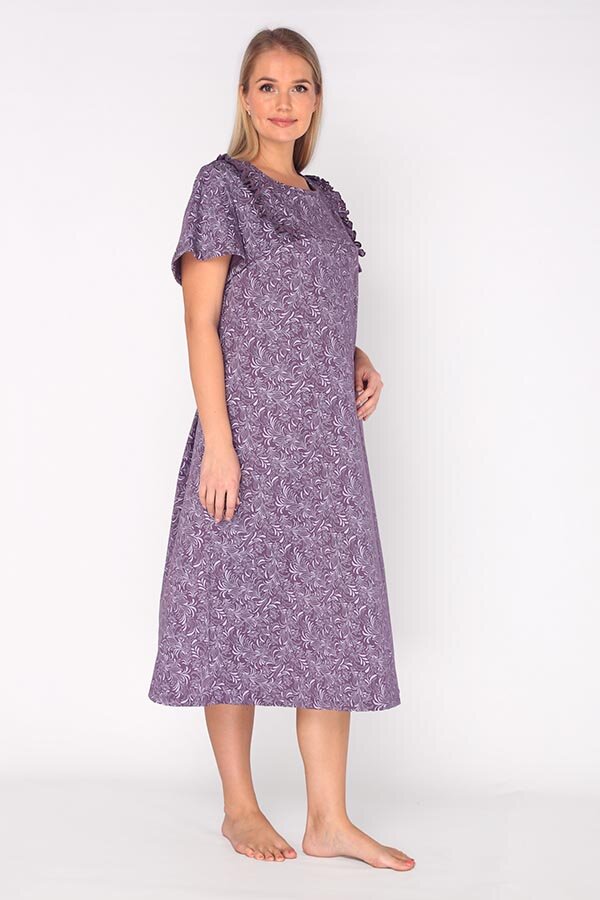 Ночная сорочка Лика цветы КС-6