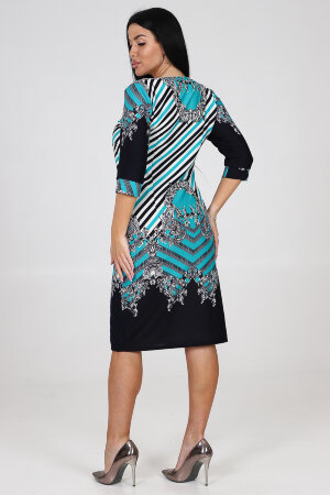 Платье женское 31839 зеленый