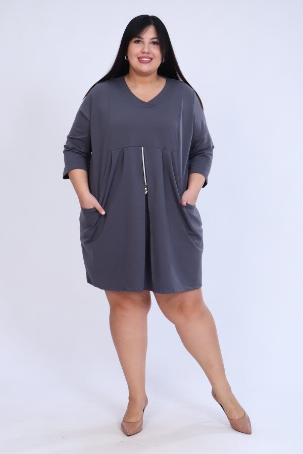 Туника Молния серый МАР-56