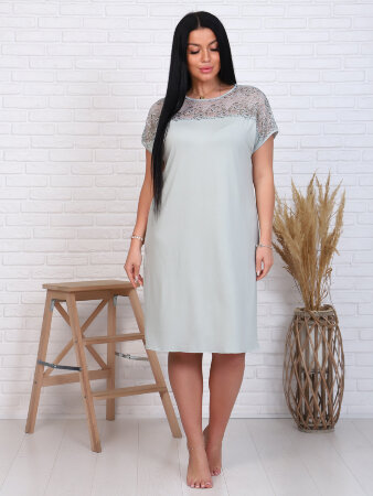 Катрин мята сорочка ночная