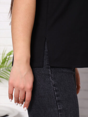 Джуди черная футболка