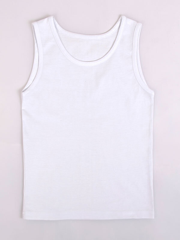 Майка детская белая