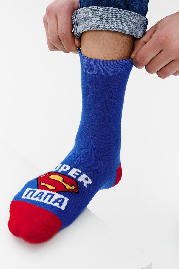 Носки стандарт мужские Папа герой