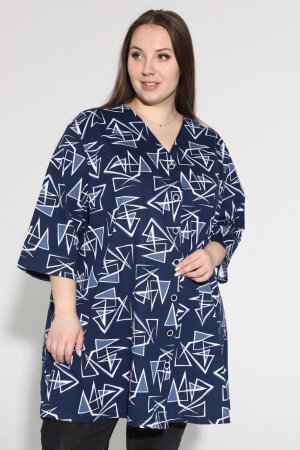 Рубашка Виктория абстракция РГ-169
