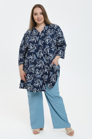 Рубашка Виктория абстракция РГ-169