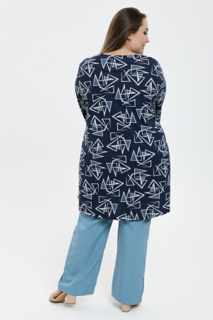 Рубашка Виктория абстракция РГ-169