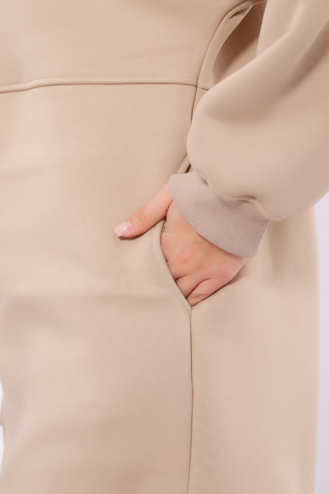 Платье женское 21056 светло-коричневый