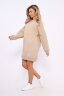 Платье женское 21056 светло-коричневый