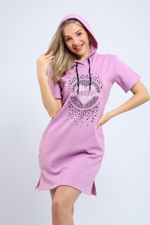 Платье женское ЕПЛ-1067 сиреневый