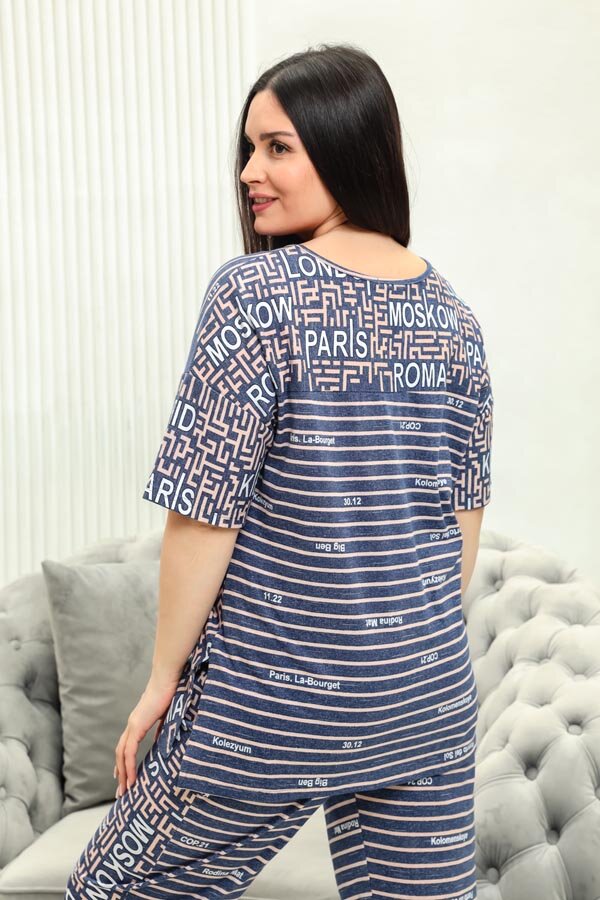 Женский костюм с брюками 8423