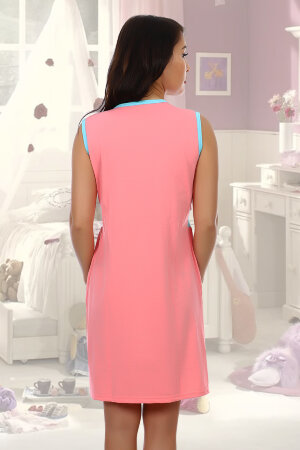 Женская ночная сорочка Счастье розовый