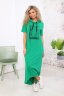 Платье женское 40712 зеленый