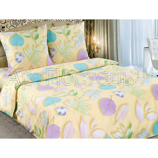 КПБ Ванильное небо поплин сем.