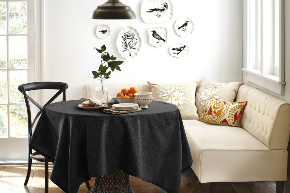 Скатерть Волшебная Ночь 165/200 графит