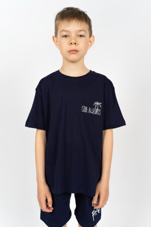 Футболка для мальчика 52288 темно-синий