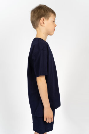 Футболка для мальчика 52288 темно-синий