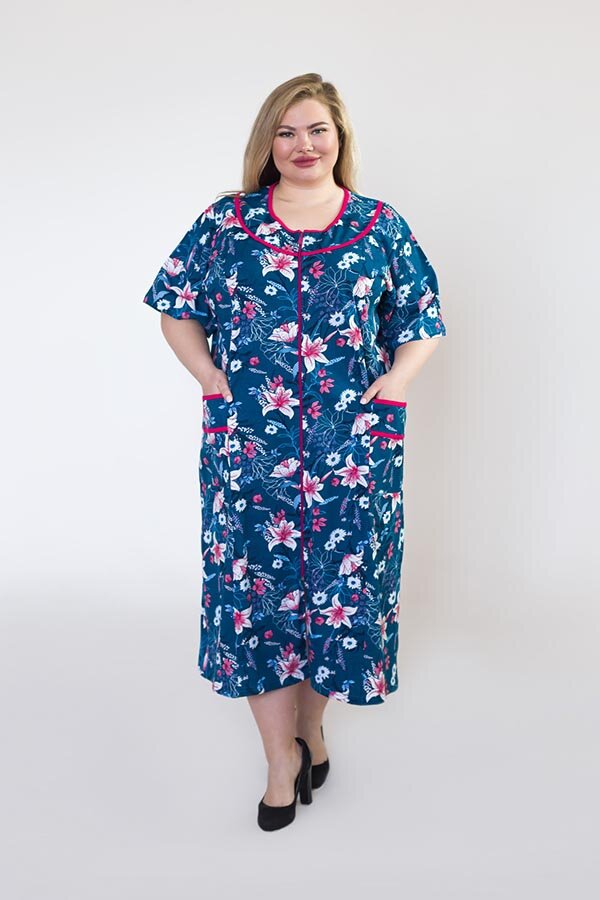 Халат Марго бирюза ХГ-055