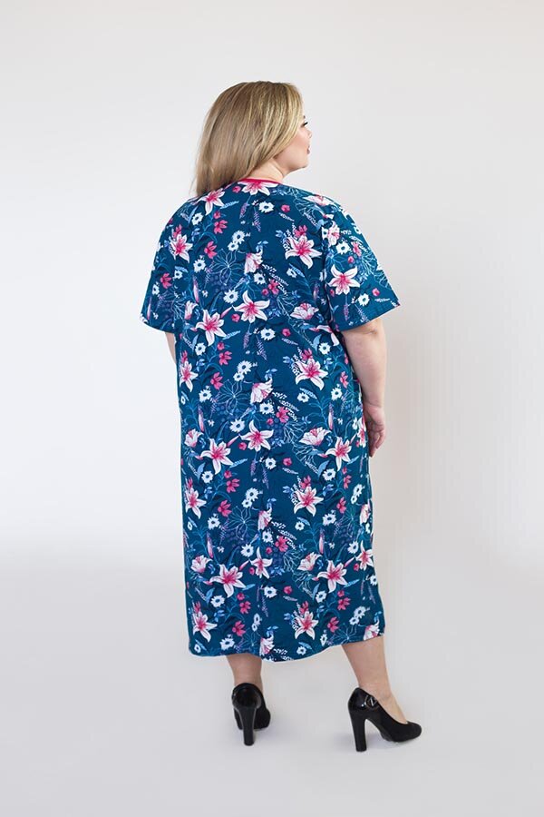 Халат Марго бирюза ХГ-055