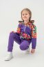 Детский костюм с брюками спортивный Фиджи фиолетовый