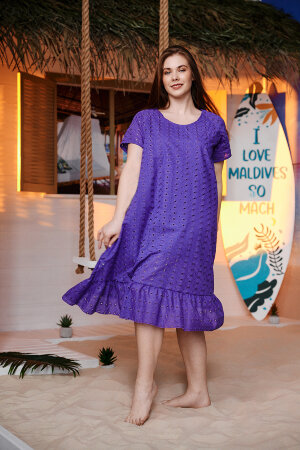 Платье женское 9179 фиолетовый