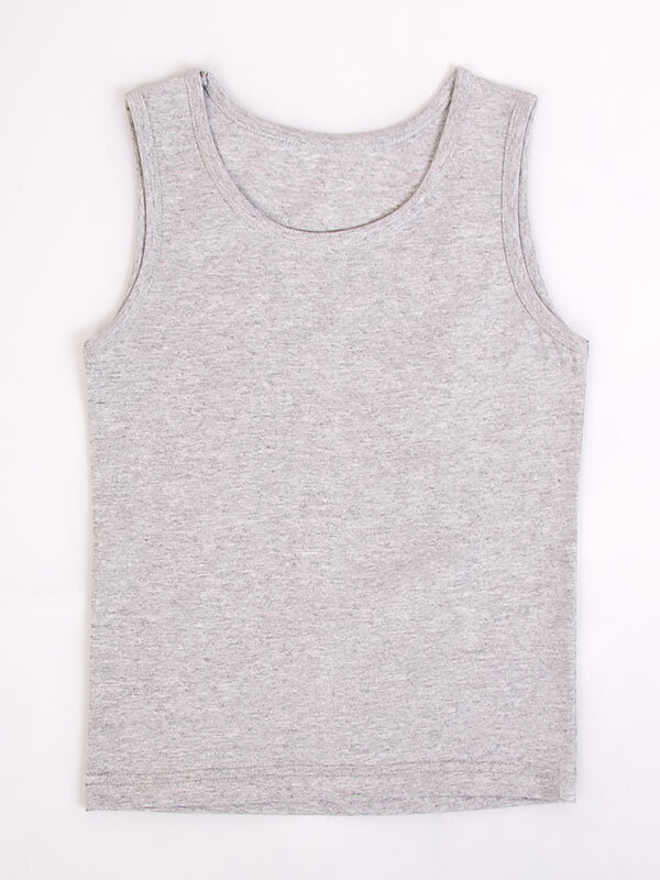 Майка детская серая