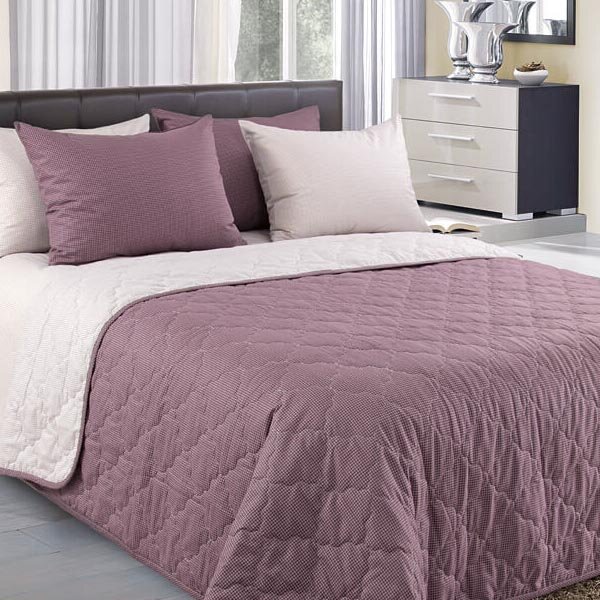 Покрывало стеганое Шоколадный крем, перкаль